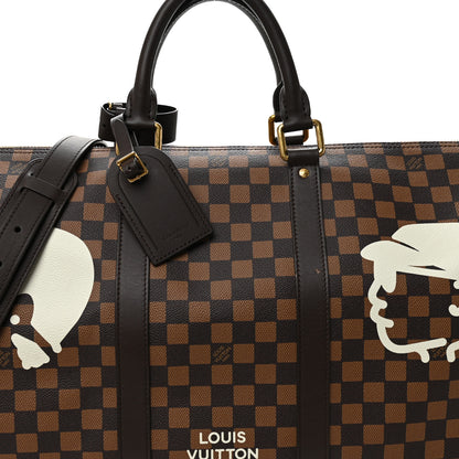 Louis Vuitton X NIGO Damier Phriendship Keepall Bandouliere 50 6 of 10