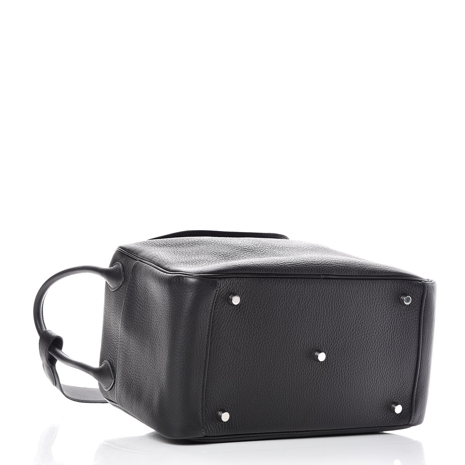 Hermes Taurillon Clemence Lindy 34 Black 4 of 10