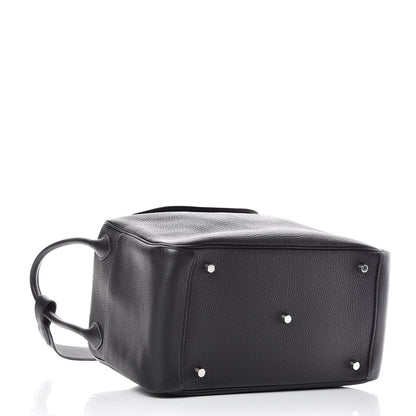 Hermes Taurillon Clemence Lindy 34 Black 4 of 10