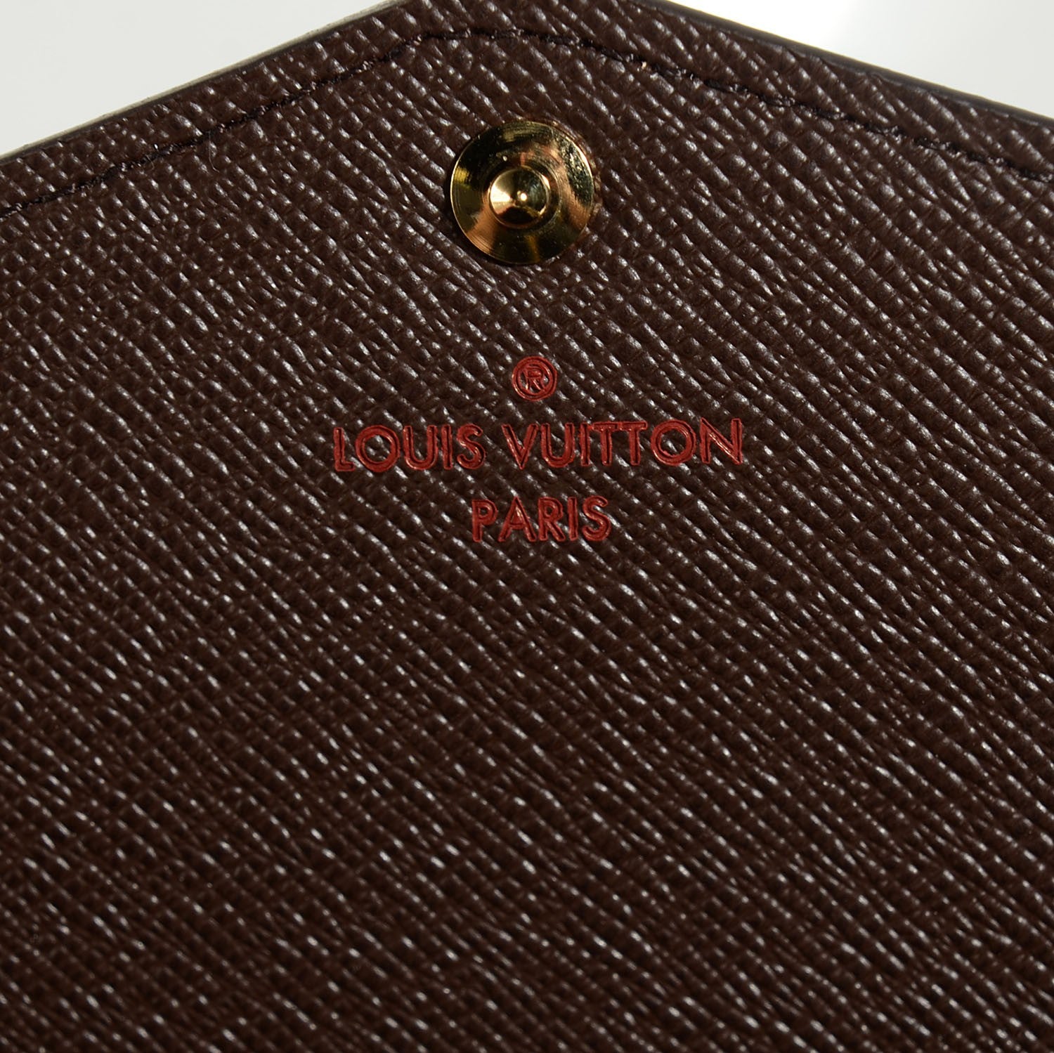Louis Vuitton Damier Ebene Sarah Wallet NM 6 of 7