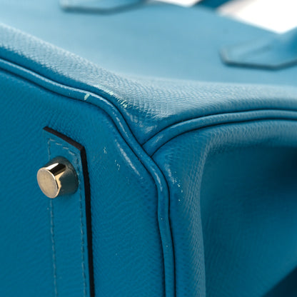 Hermes Epsom Birkin 30 Bleu Izmir 12 of 18