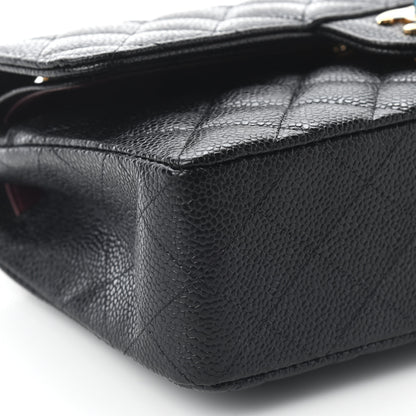 Chanel Caviar Quilted Small Double Flap Black 8 of 9