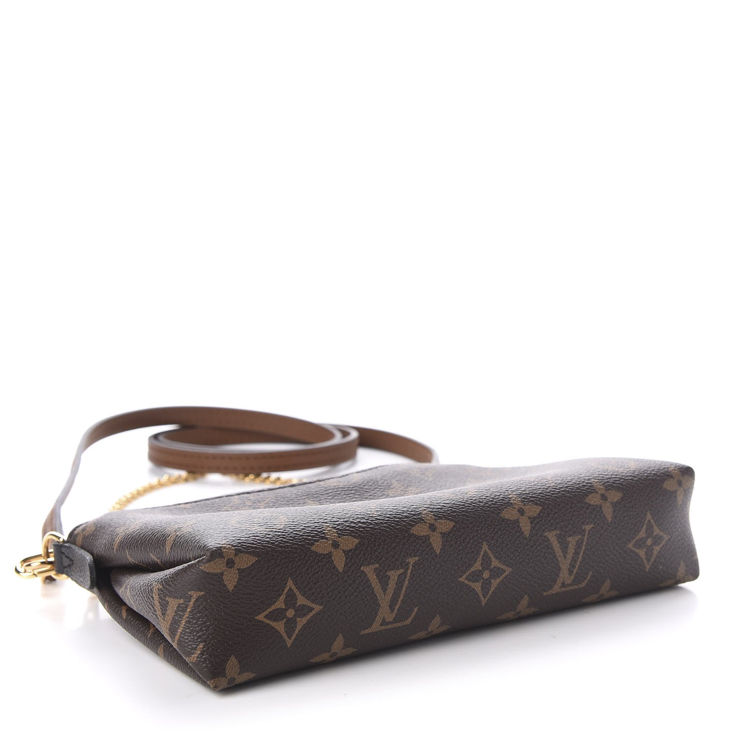 Louis Vuitton Monogram Pallas Clutch Black 4 of 12