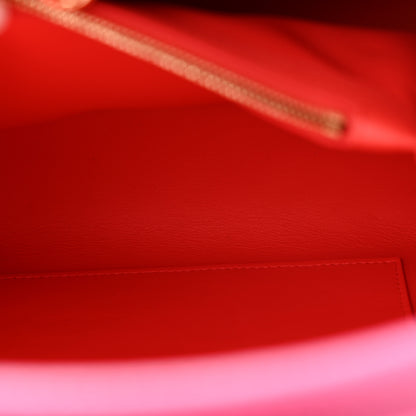 Louis Vuitton Taurillon Capucines Hibiscus Poppy 6 of 13