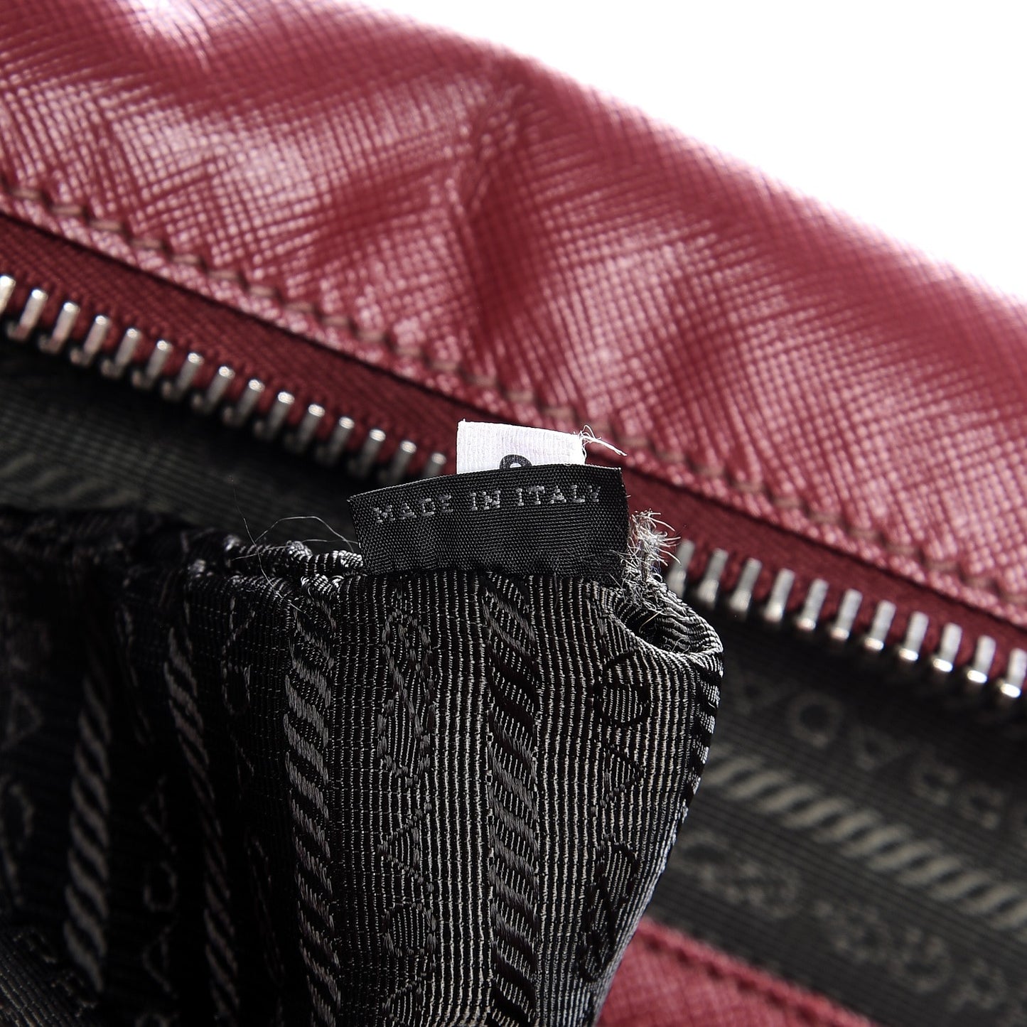 Saffiano Travel Briefcase Red
