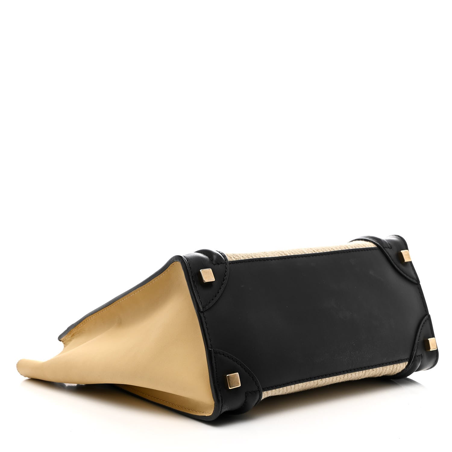 Celine Canvas Smooth Calfskin Micro Tri-Color Luggage Beige 4 of 16