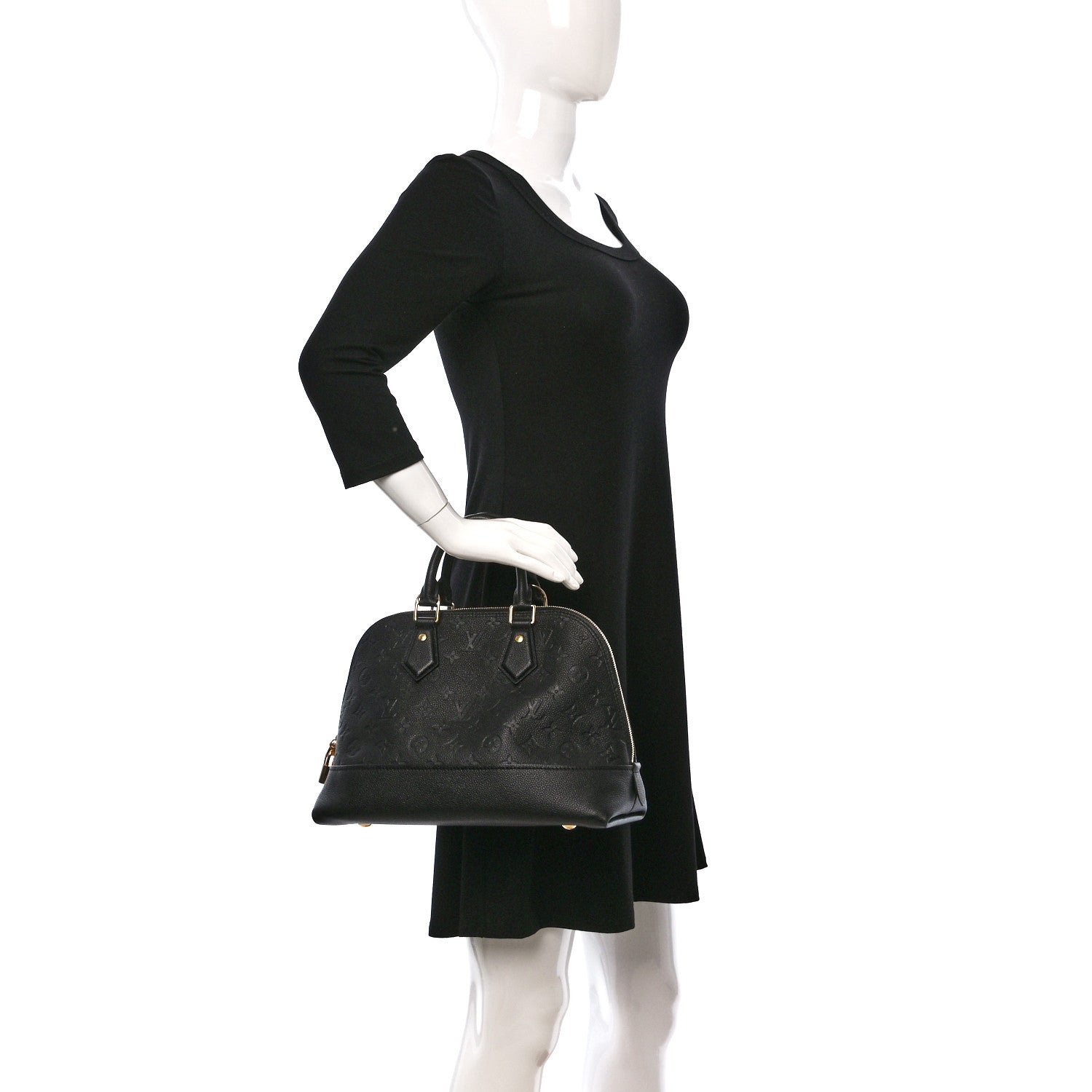 Louis Vuitton Empreinte Neo Alma PM Black 2 of 8
