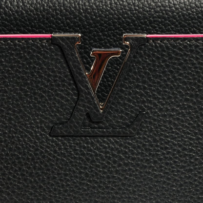 Louis Vuitton Taurillon Capucines MM Cobalt 7 of 9