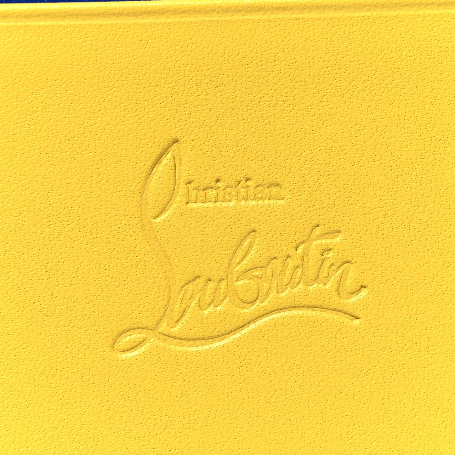 Calfskin Kios Card Holder Canari Pink Blue