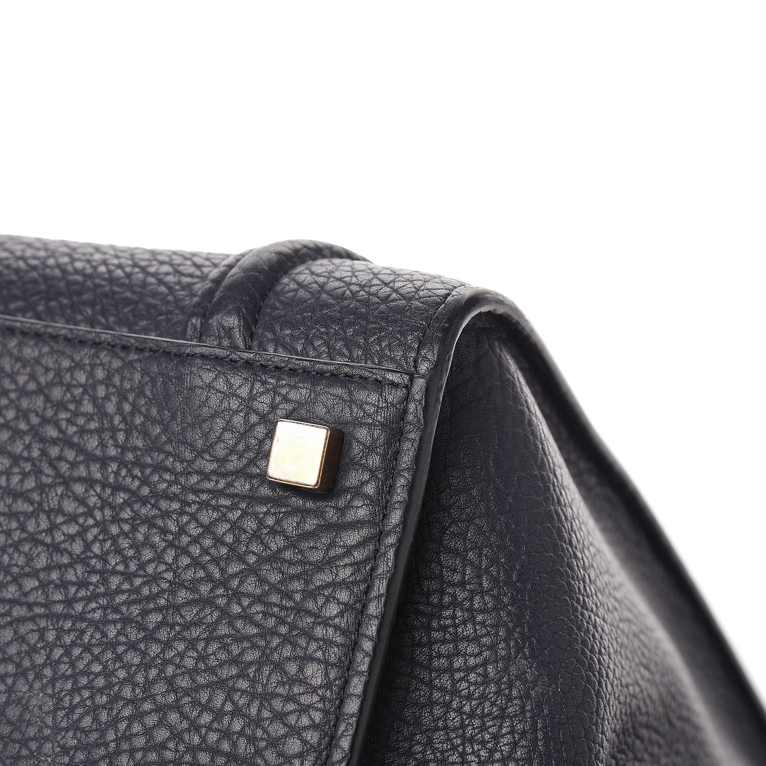 Celine Bullhide Calfskin Medium Phantom Luggage Navy Blue 13 of 15