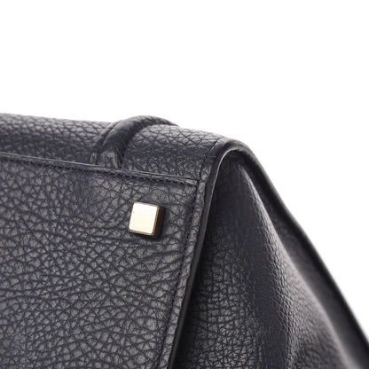 Celine Bullhide Calfskin Medium Phantom Luggage Navy Blue 13 of 15