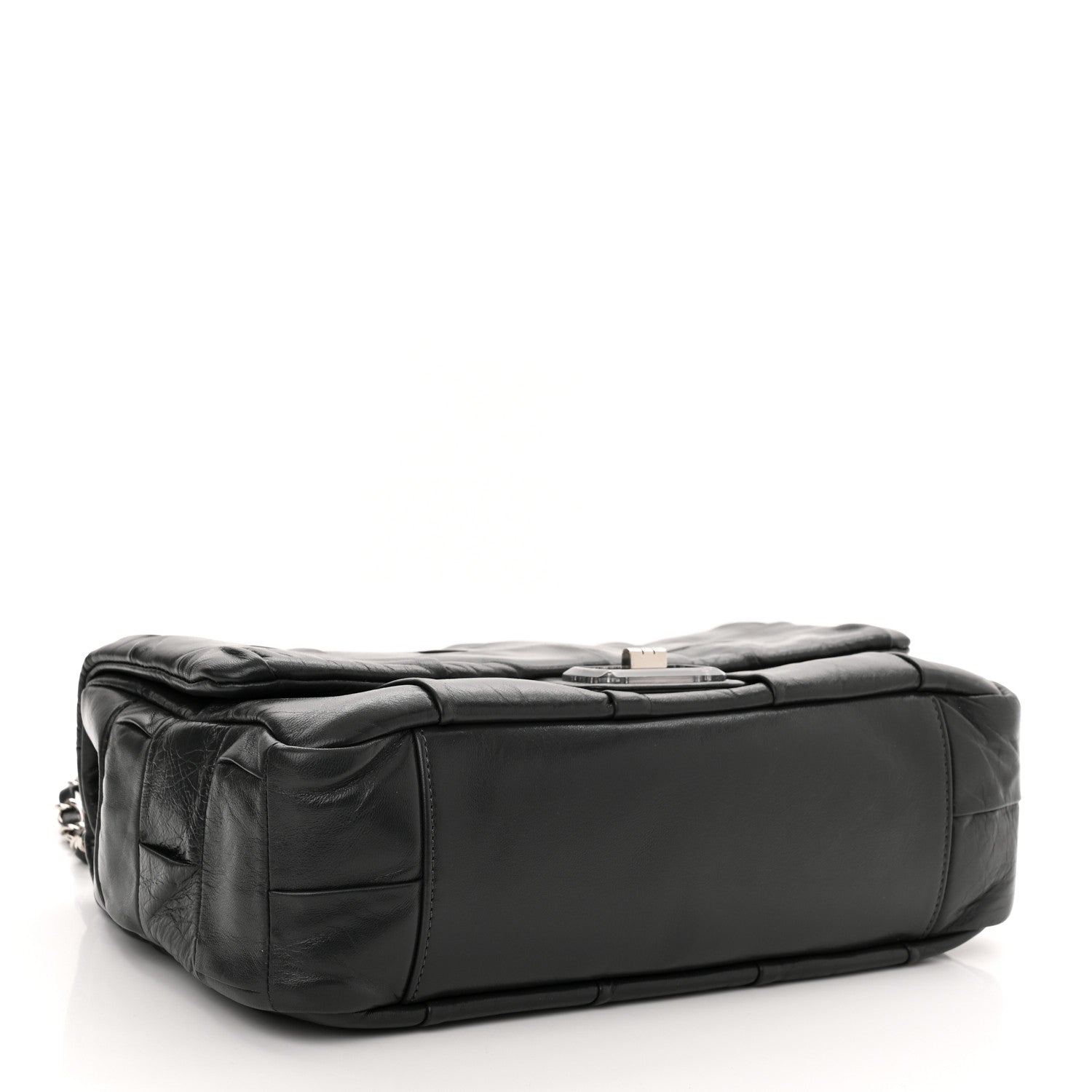 Chanel Lambskin Igloo Single Flap Dark Grey 3 of 9