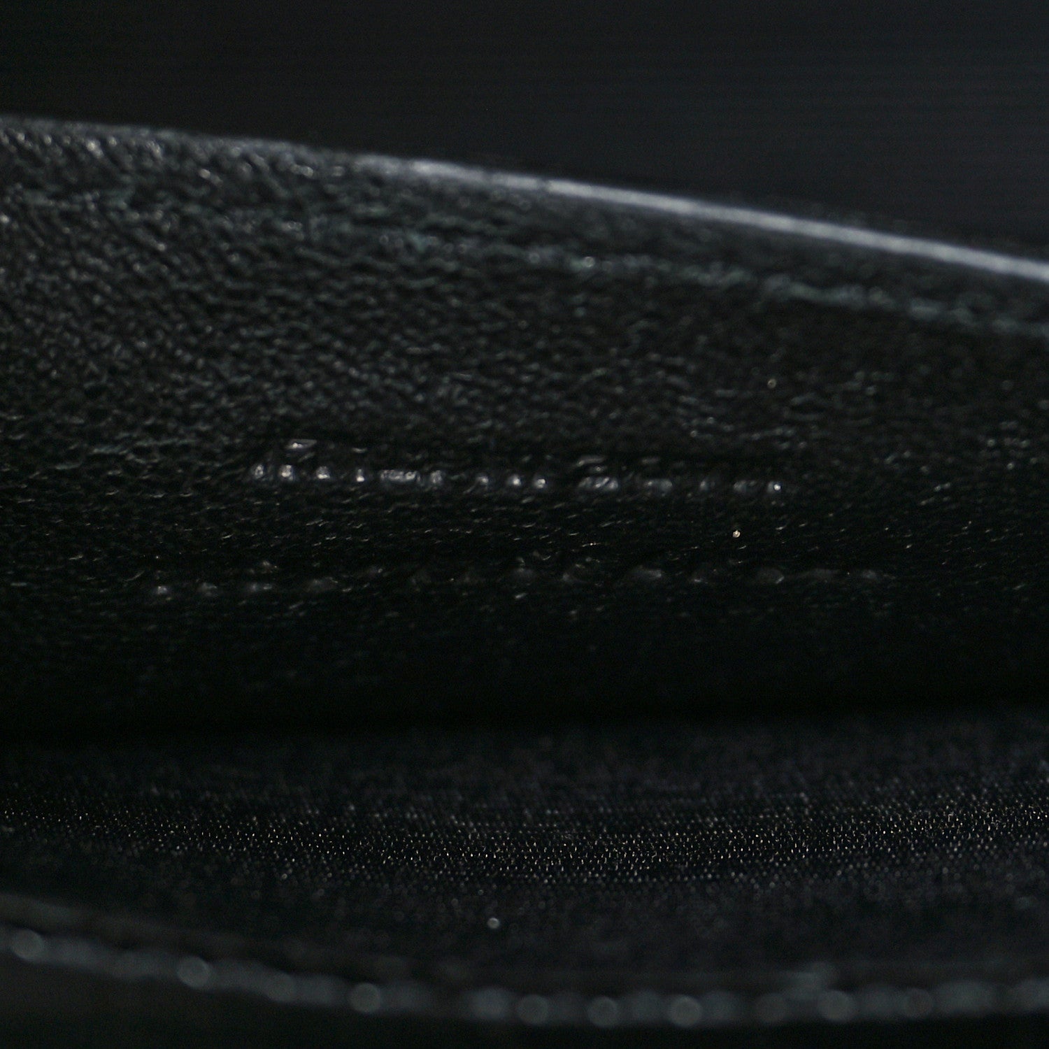 Saint Laurent Calfskin Crocodile Embossed Small Classic Monogram Kate Tassel Satchel Black 7 of 10