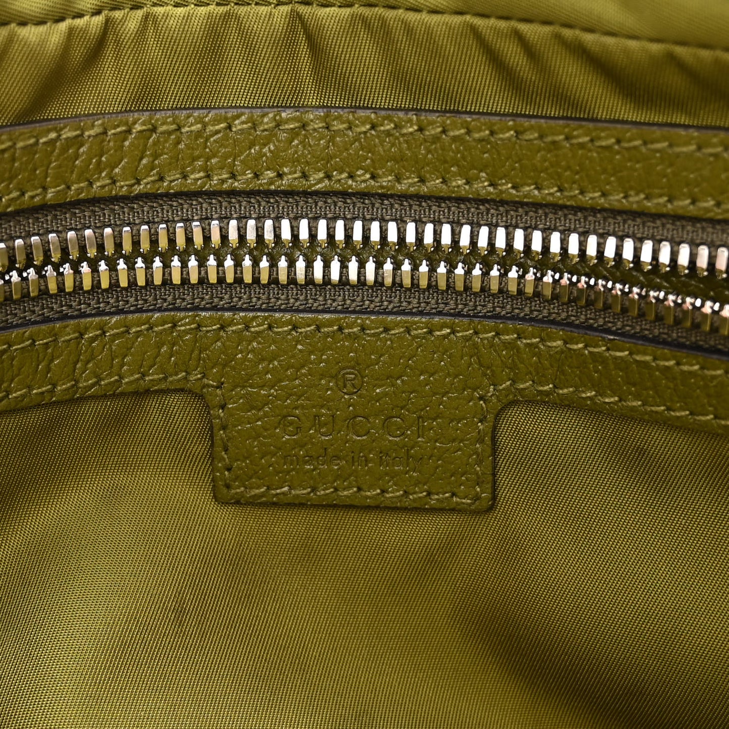 Econyl Nylon Monogram Off The Grid Belt Bag Juniper Green