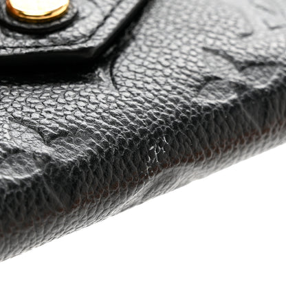 Louis Vuitton Empreinte Victorine Wallet Black 6 of 7