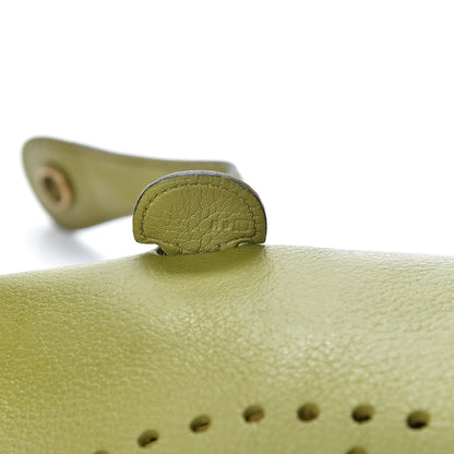 Hermes Taurillon Clemence Evelyne III PM Vert Anis 6 of 18