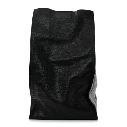 Saint Laurent Calfskin Monogram Deli Paper Bag Vintage Black 1 of 7