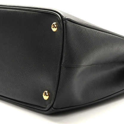 Prada Saffiano Lux Medium Tote Black 9 of 9