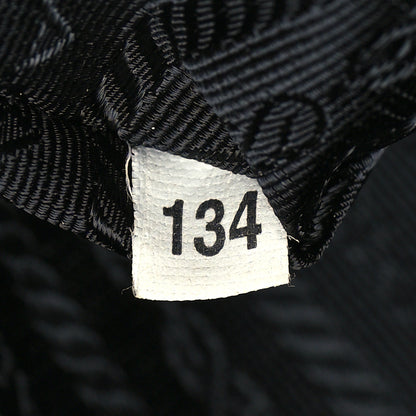 Prada Tessuto Nylon Soft Calf Tote Black 6 of 9