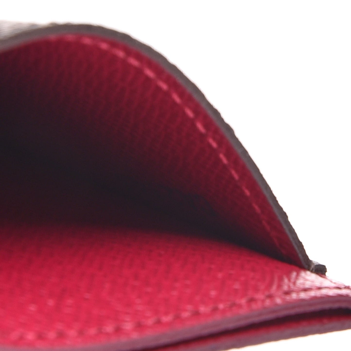 Monogram Card Holder Fuchsia