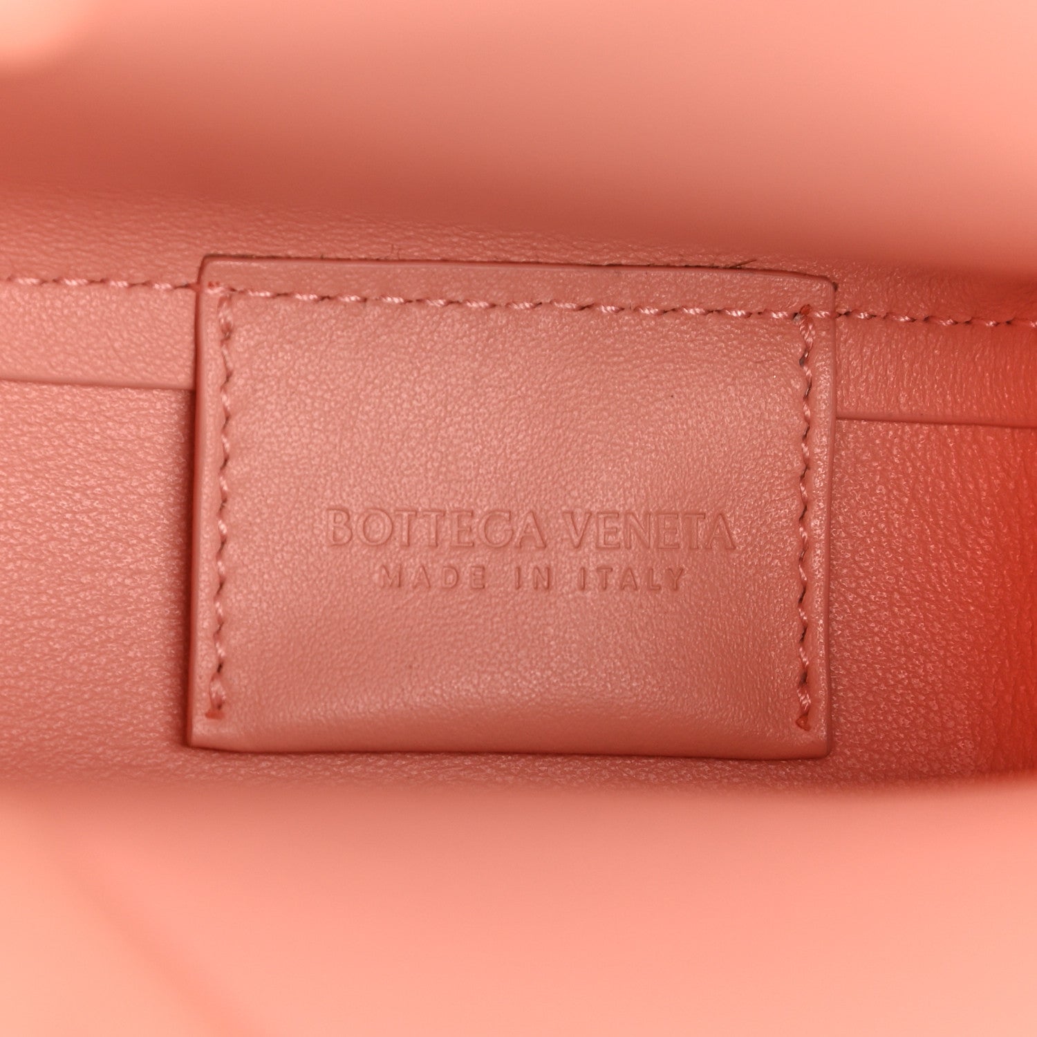 Bottega Veneta Calfskin Small The Point Triangle Bag Peachy 6 of 8