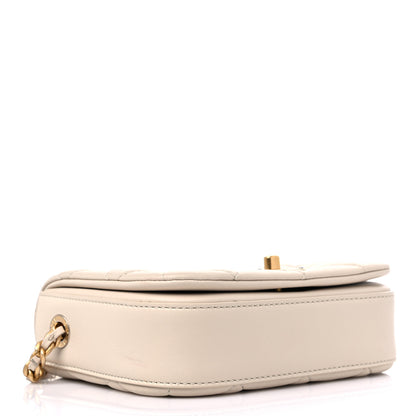 Chanel Calfskin Quilted Mini Nailed CC Flap Bag Beige 4 of 11