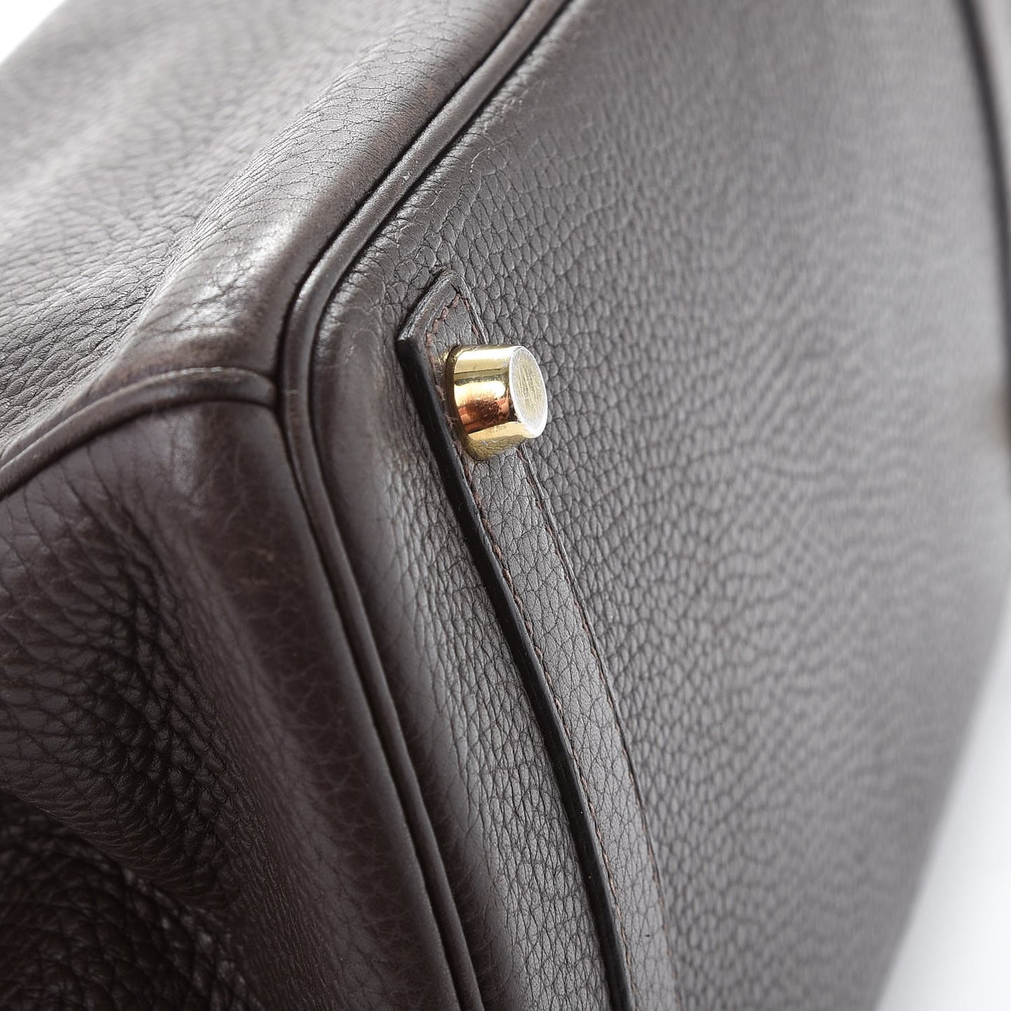 Taurillon Clemence Birkin 30 Chocolate