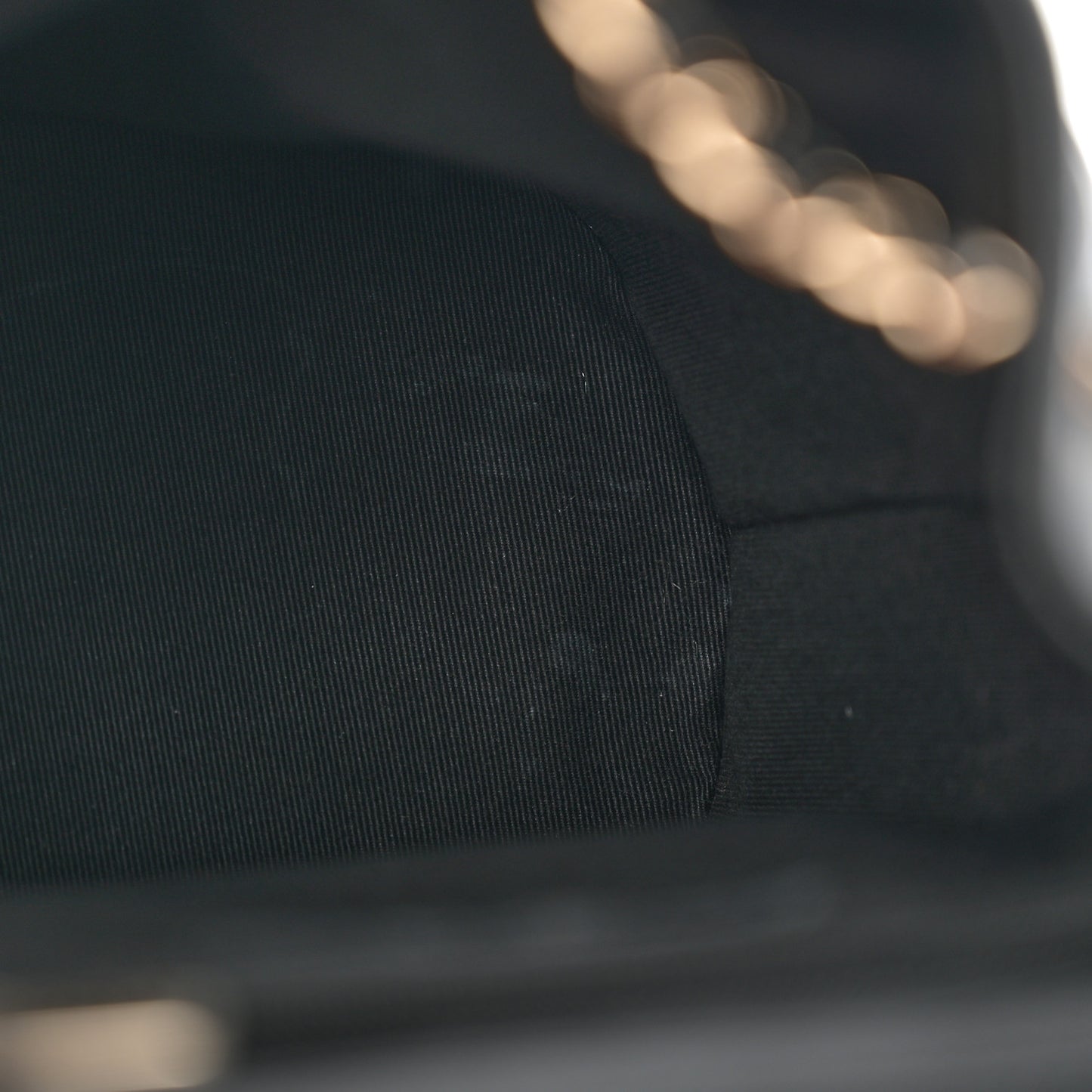 Caviar Quilted Pockets Backpack Black