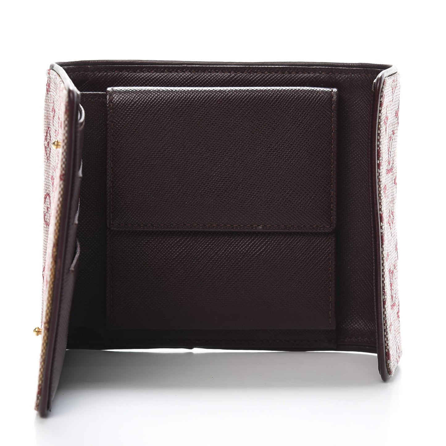 Mini Monogram Compact Wallet Cherry