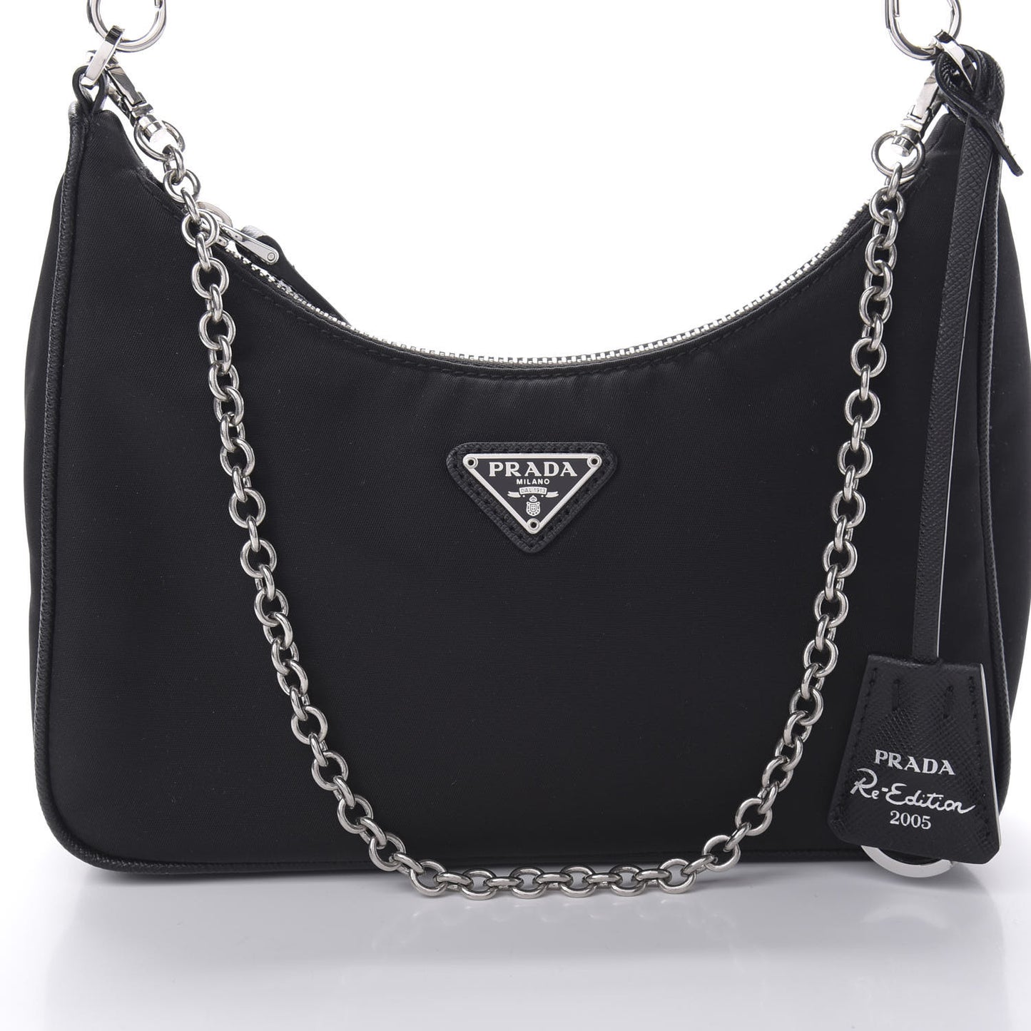 Nylon Re-Edition 2005 Shoulder Bag Black