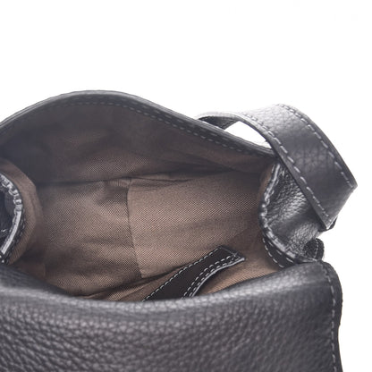 Chloe Calfskin Mini Marcie Round Crossbody Bag Black 5 of 8