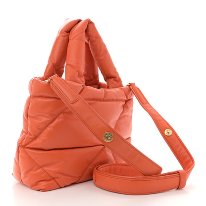 Prada Nappa Padded System Small Tote Bag Arancio 3 of 11