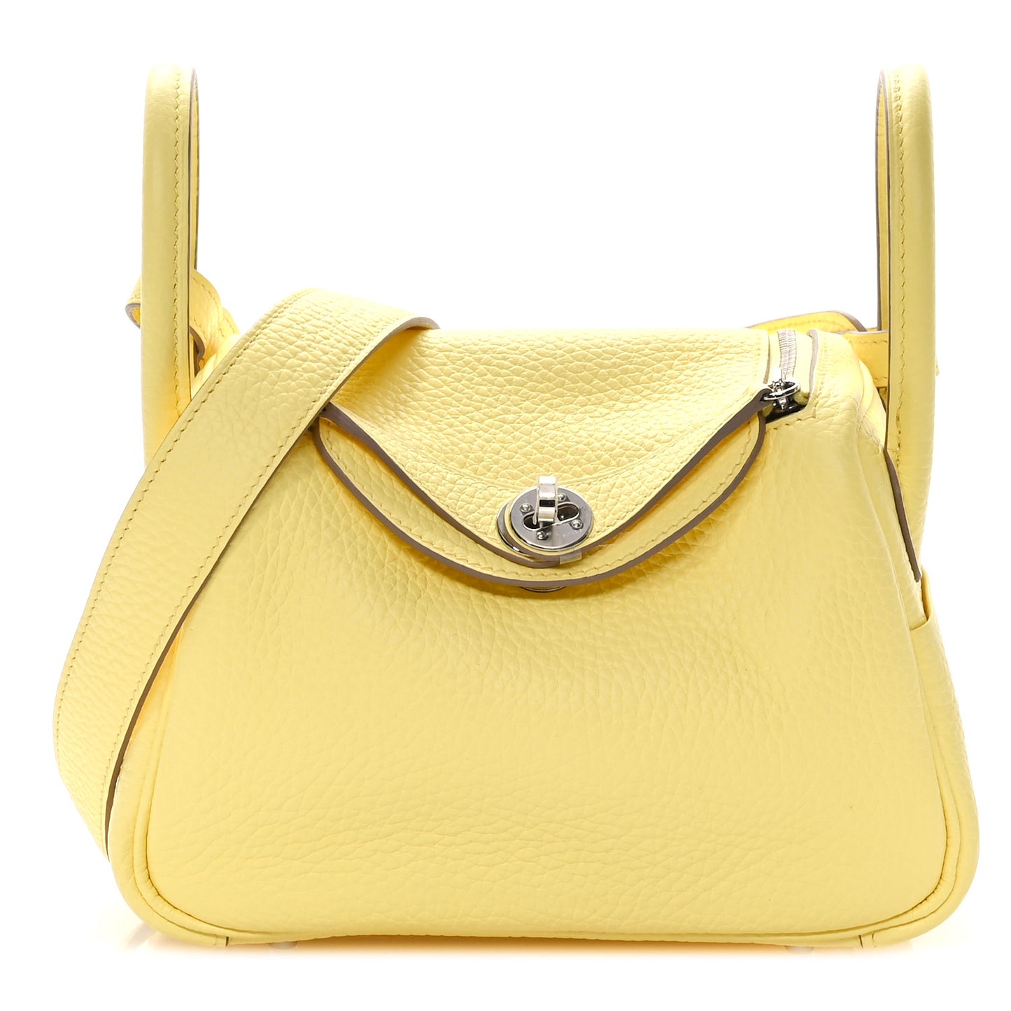 Taurillon Clemence Mini Lindy 20 Limoncello