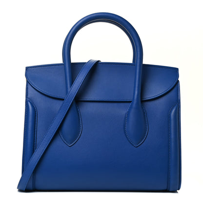 Alexander McQueen Sweet Calfskin Small Heroine 30 Blue 1 of 9