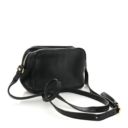 Gucci Pebbled Calfskin Small Soho Disco Bag Black 3 of 12