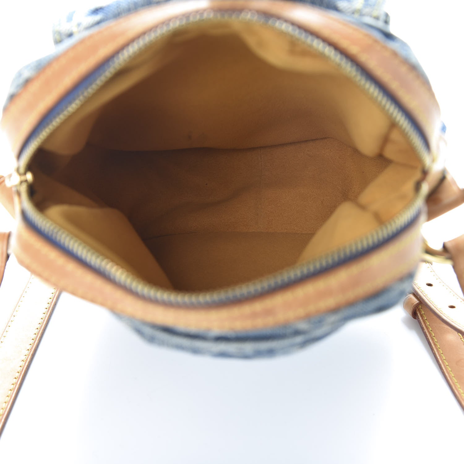 Louis Vuitton Denim Camera Bag Blue 4 of 9