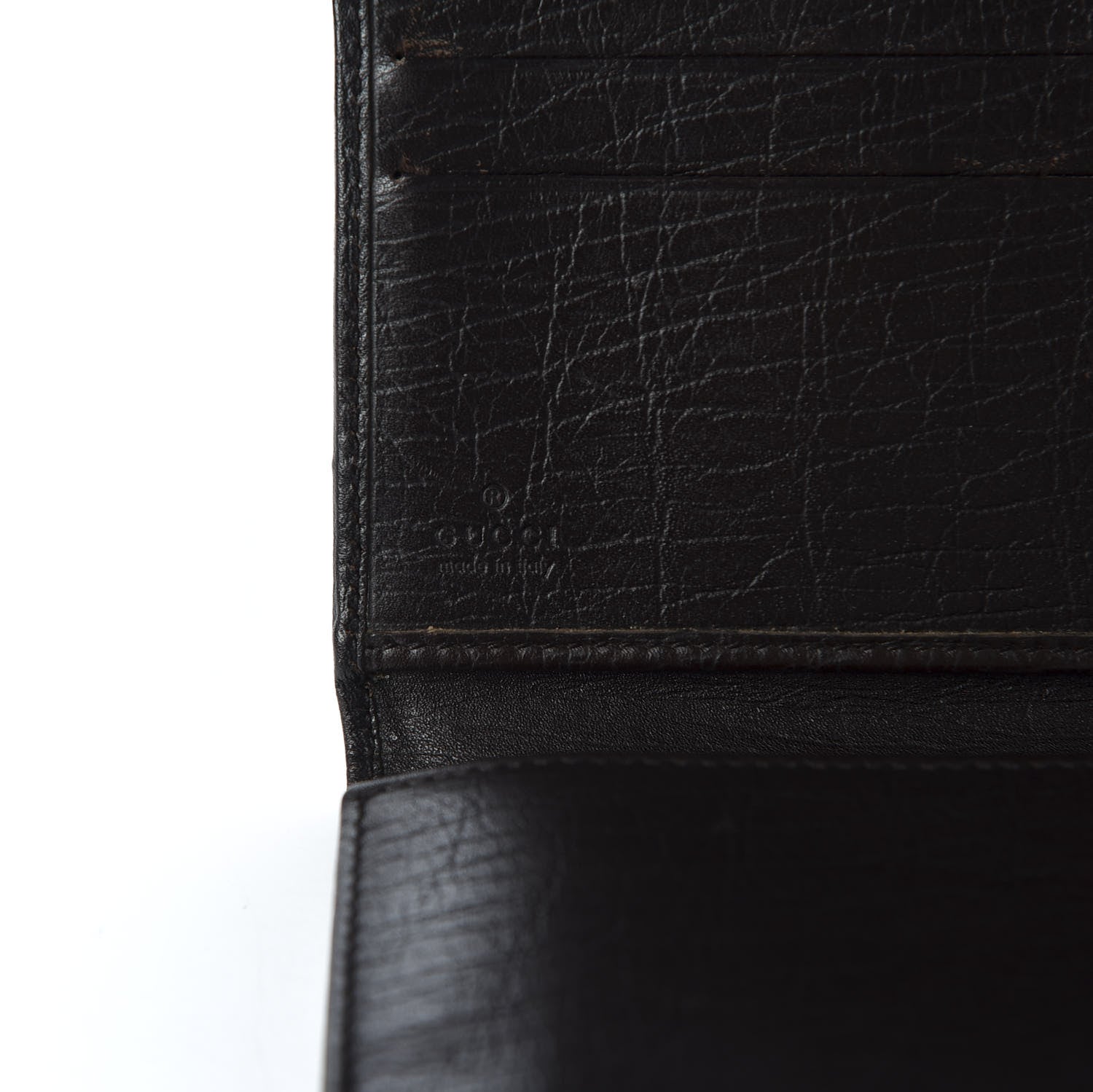 Gucci Monogram Bamboo Wallet Dark Brown 7 of 8