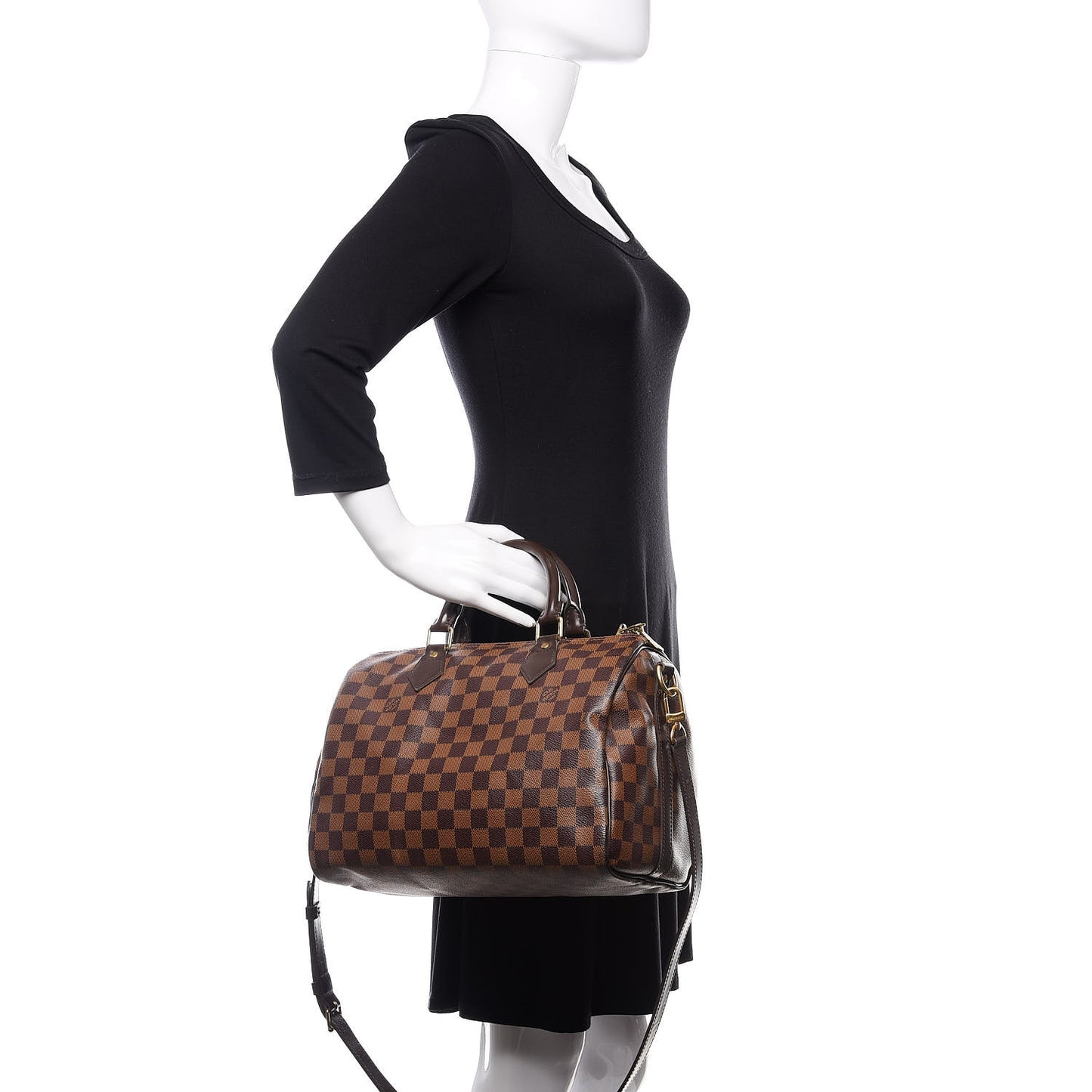 Damier Ebene Speedy Bandouliere 30