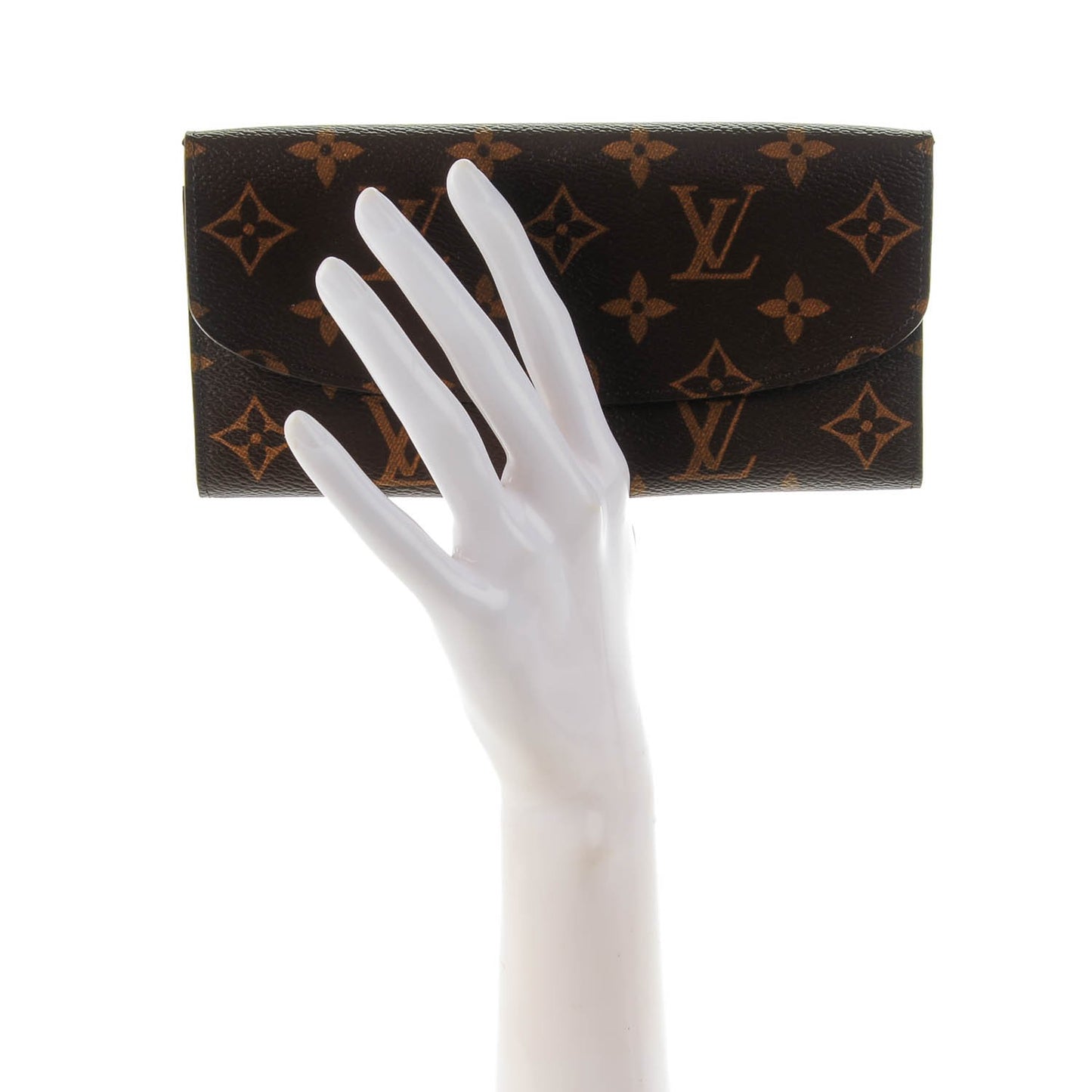 Monogram Emilie Wallet Rose Ballerine