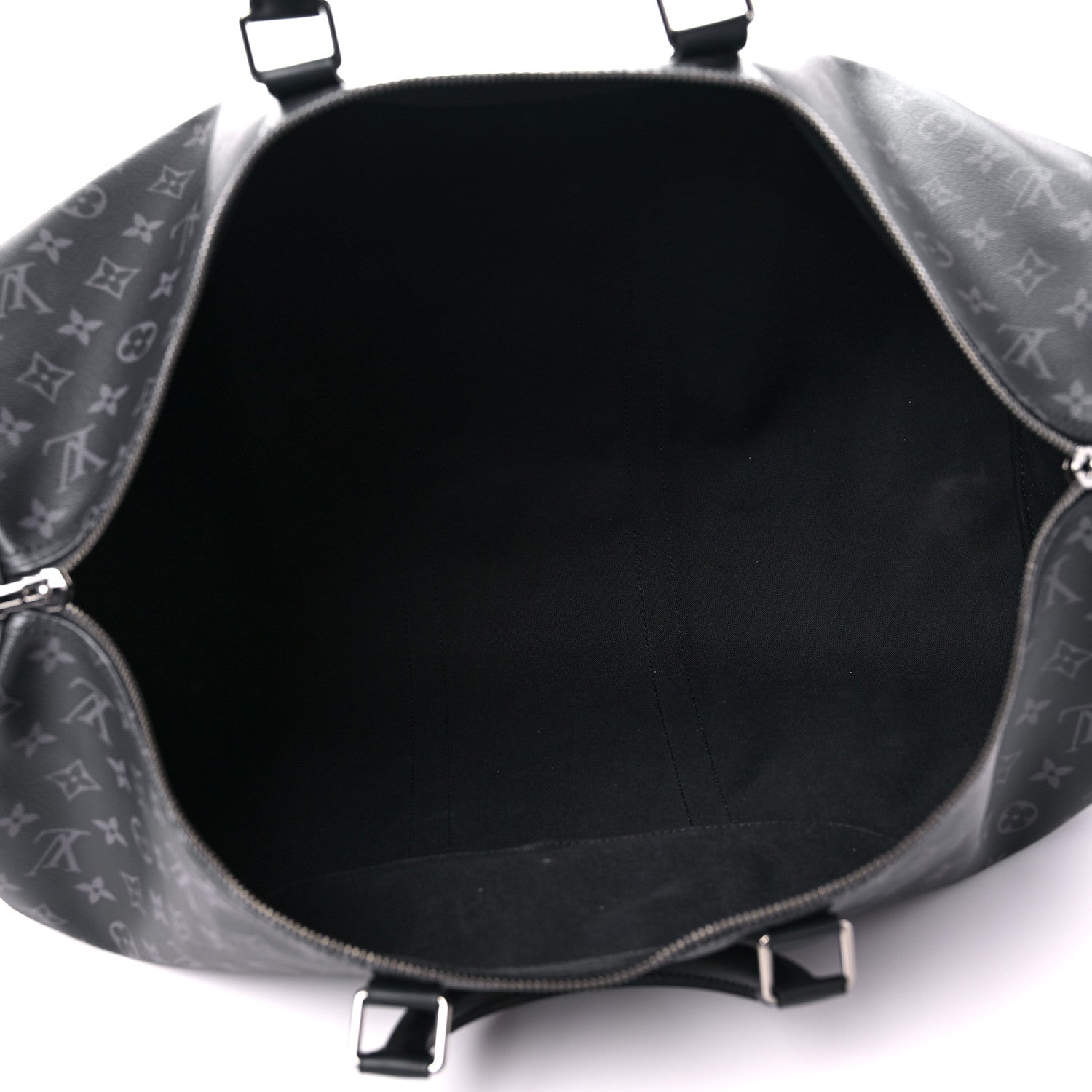 Louis Vuitton Monogram Eclipse Keepall Bandouliere 55 5 of 12