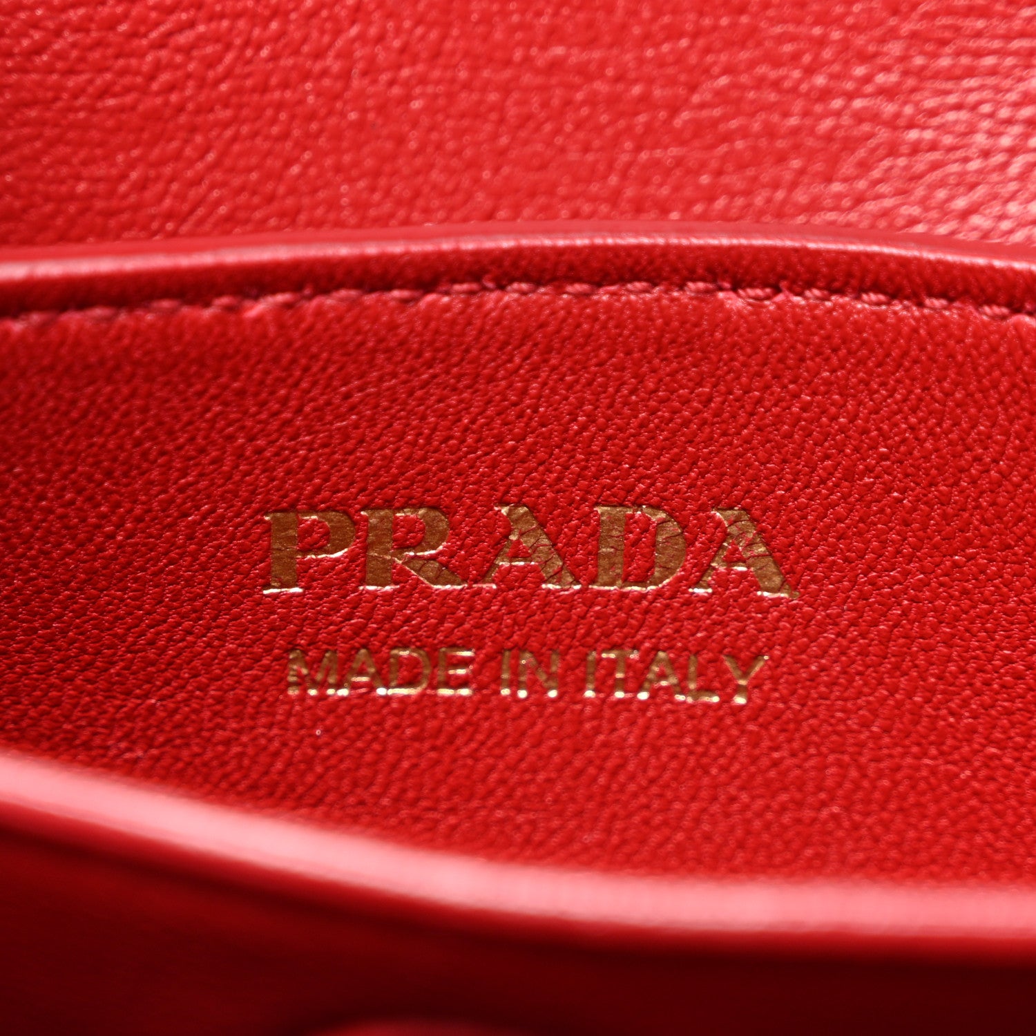 Prada Saffiano Cuir Small Double Bag Black Fuoco 6 of 10