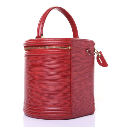 Louis Vuitton Epi Cannes Castillan Red 3 of 13