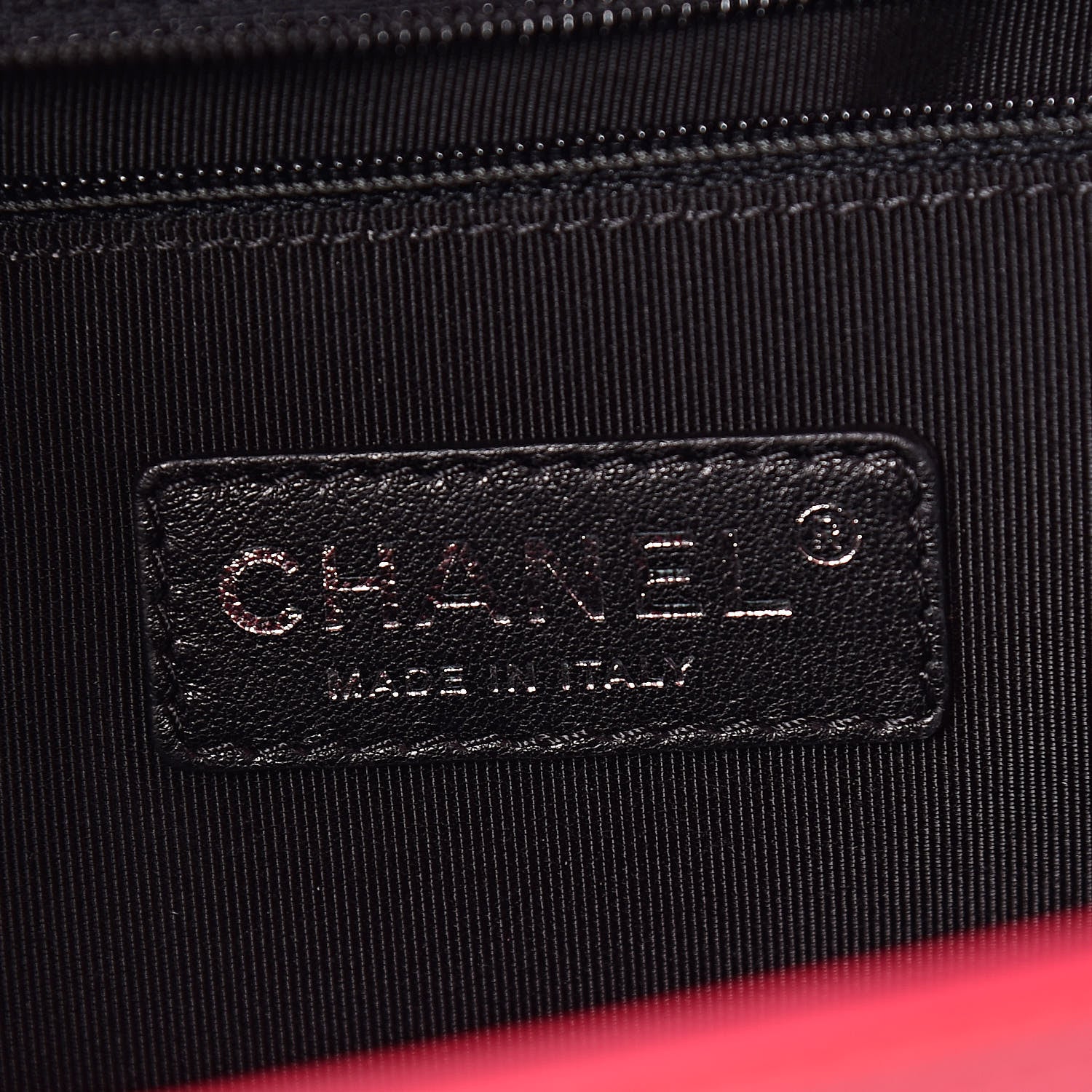 Chanel Patent Calfskin New Medium Plexiglass Boy Flap Pink 9 of 11