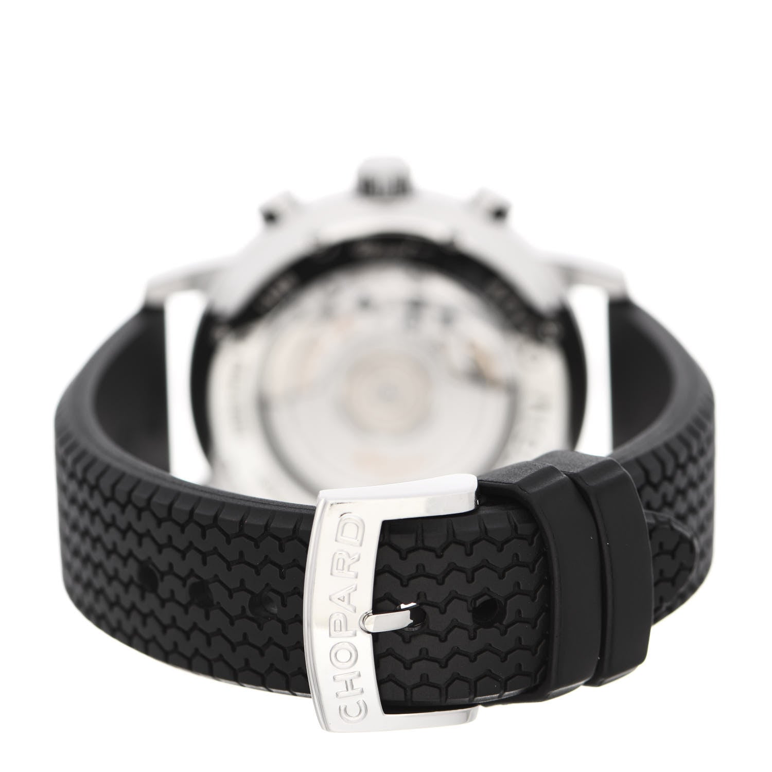 Chopard Stainless Steel Rubber 42mm 1000 Mille Miglia Chronograph Automatic Watch 3 of 7