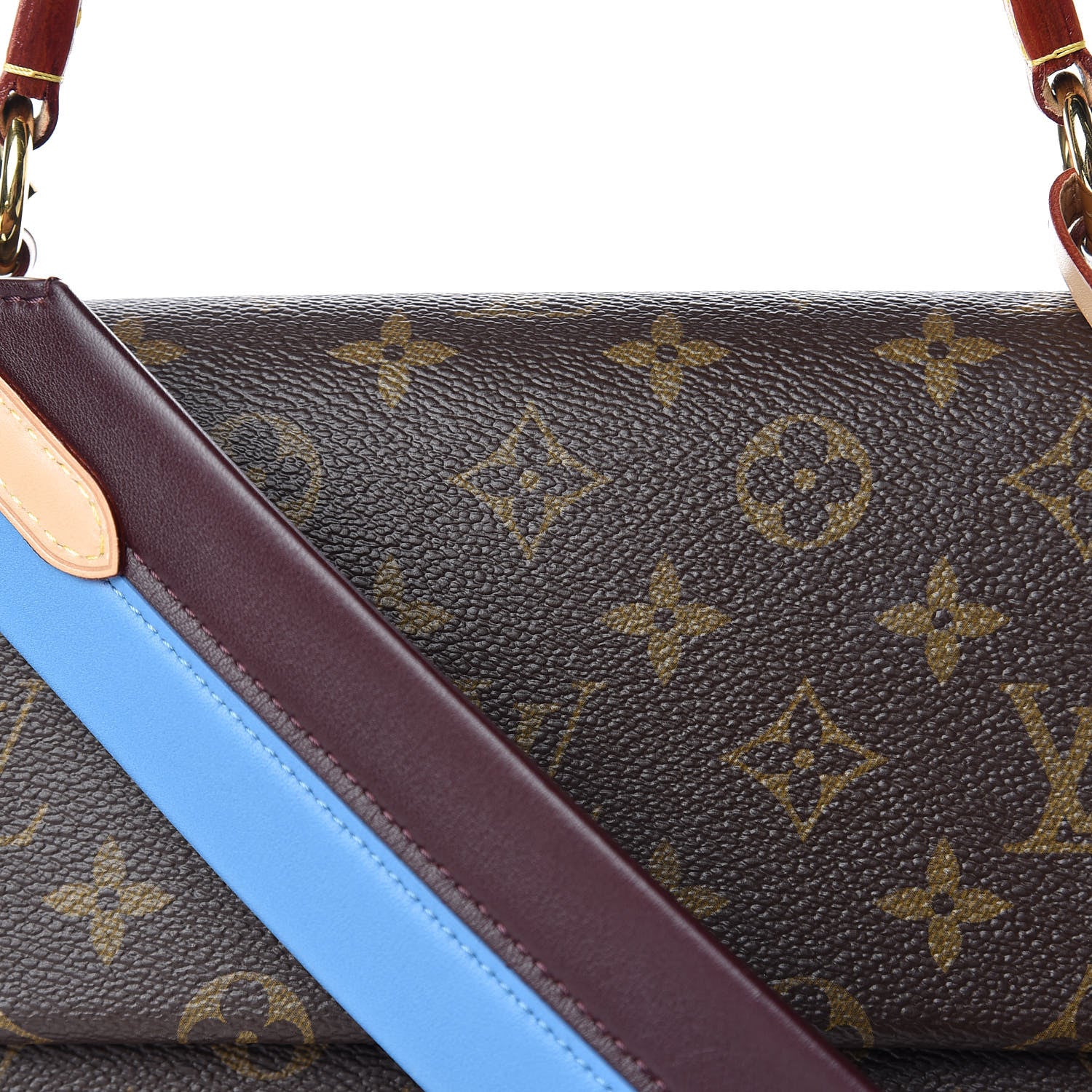 Louis Vuitton Monogram Cluny MM Blue Glacial 8 of 10