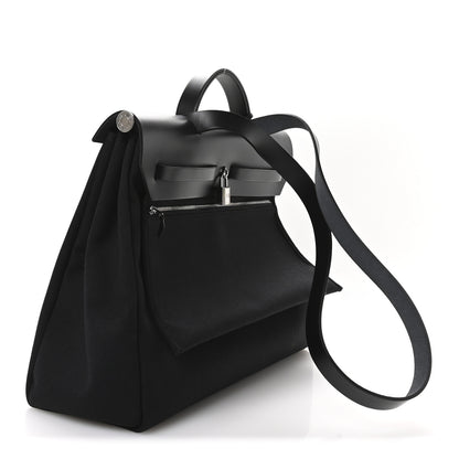 Hermes Toile Vache Hunter Herbag Zip 39 MM Black 4 of 12