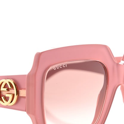 Gucci Square Frame GG0178S Sunglasses Rose Brown 8 of 8