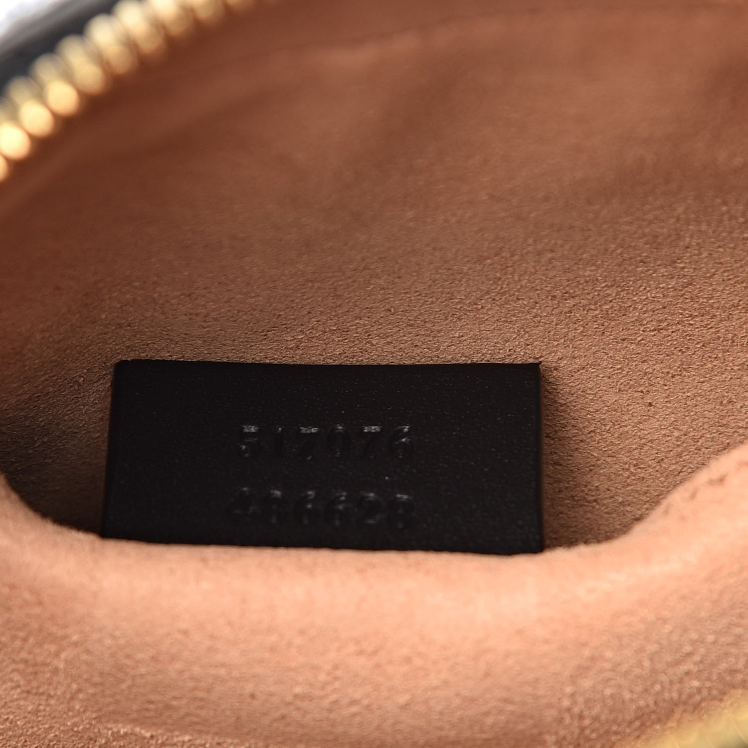 Gucci Suede Small Ophidia Belt Bag 85 34 Brown 7 of 10