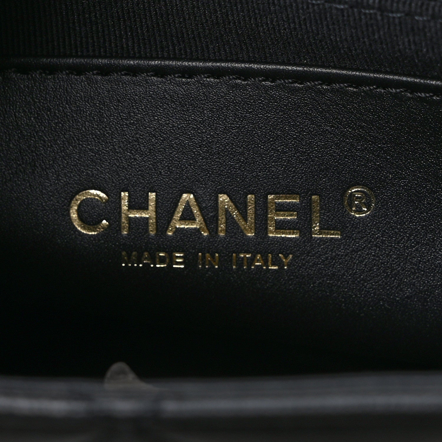 Chanel Lambskin Quilted CC Messenger Black 6 of 9
