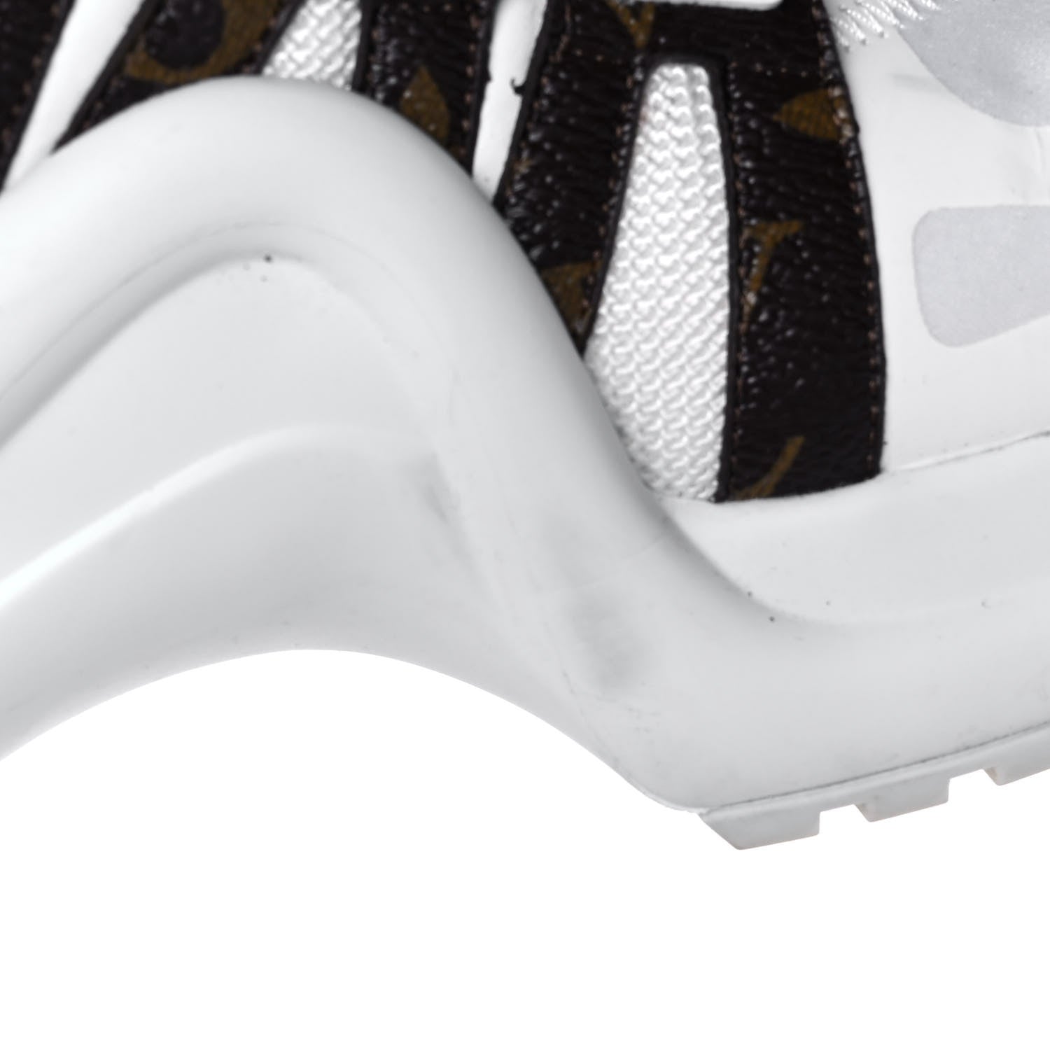 Louis Vuitton Patent Monogram LV Archlight Sneakers 39 White 10 of 12